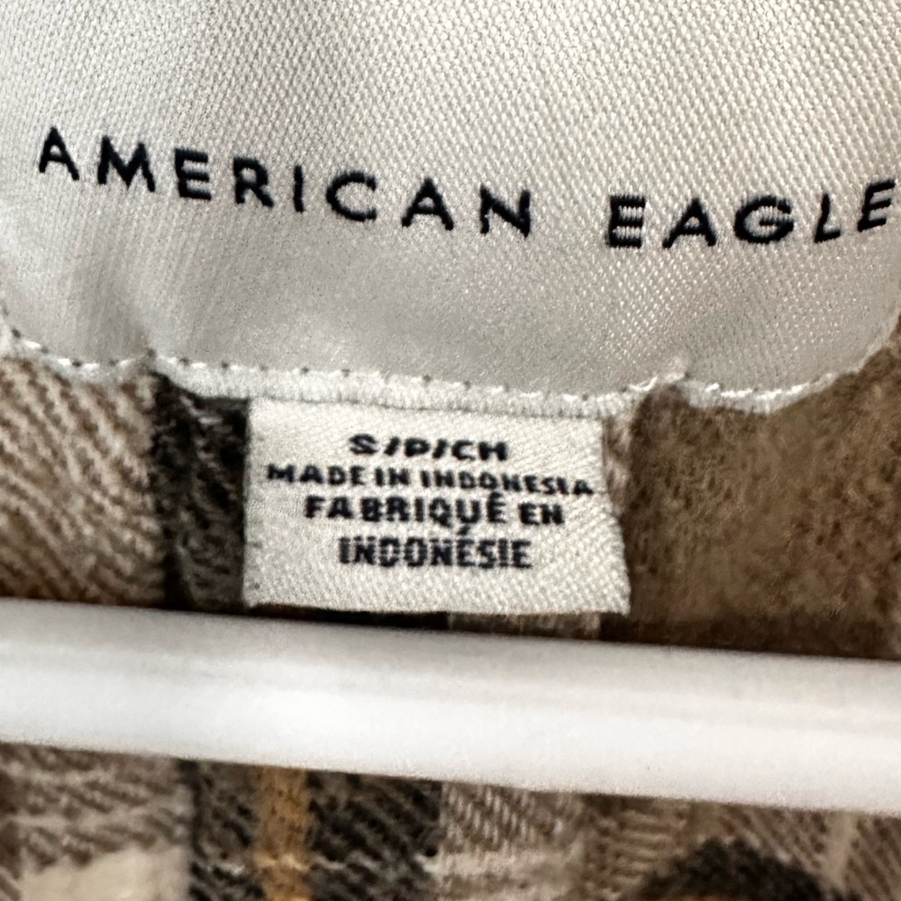 American eagle size small flannel button down shi… - image 2